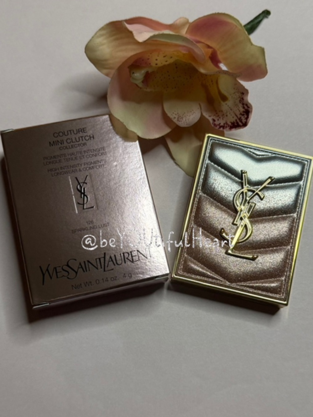 Yves Saint Laurent Couture Mini Clutch Sparkling Lust Luxury Eyeshadow Palette - Picture 6 of 15